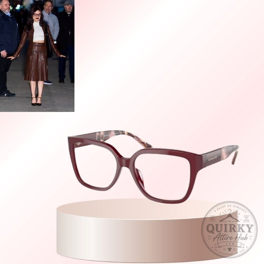 Jenna Ortega Inspired Michael Kors Cute Glasses Stylish Eyewear