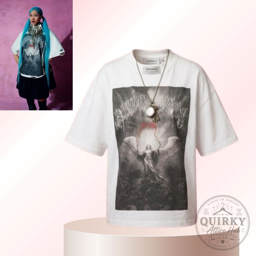 Kim Kardashian Style Graphic Tee Streetwear T-Shirt