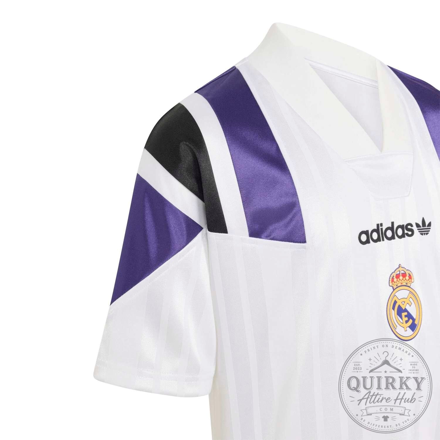 Madridistas Adidas Madrid EQT Tee White 26/27 Jersey Shirt 13 Madridistas adidas Madrid EQT Tee White 26/27 Jersey Shirt