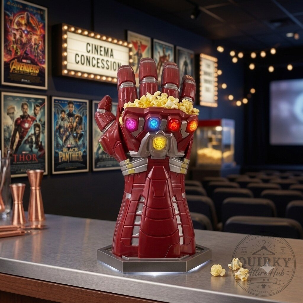 Avengers Nano Gauntlet Popcorn Container Iron Man Arm