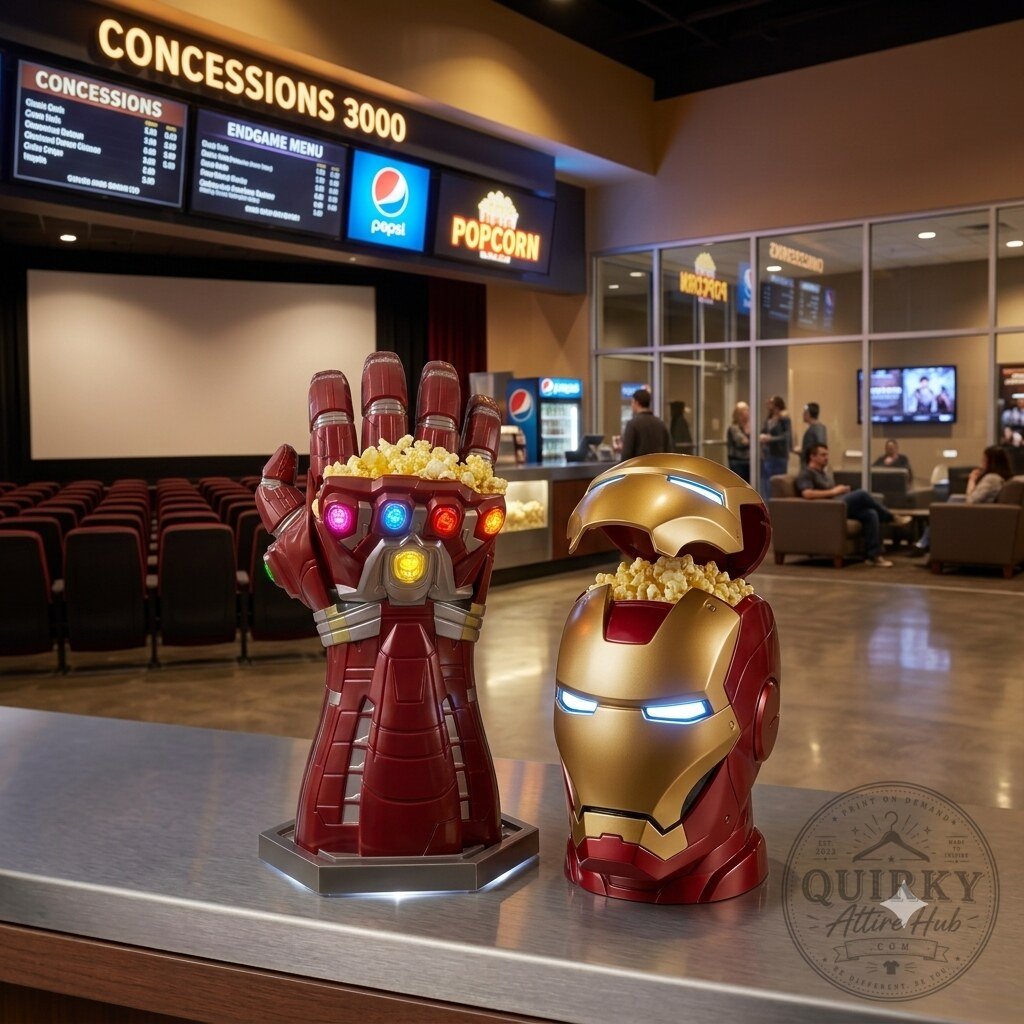 Avengers Nano Gauntlet Popcorn Container Iron Man Arm Marvel Avengers Nano Gauntlet Popcorn Container - Iron Man Arm – image 2 of 3