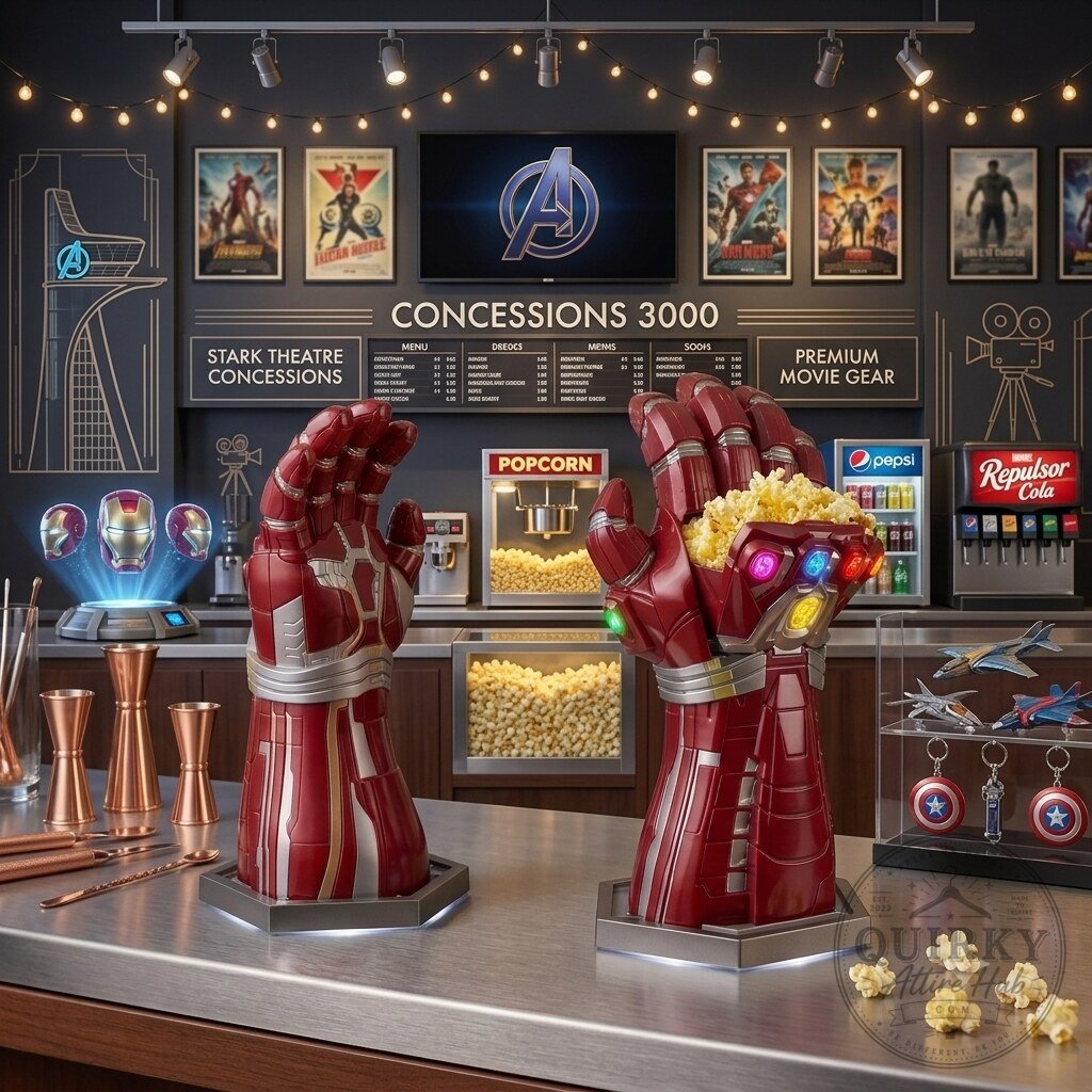 Avengers Nano Gauntlet Popcorn Container Iron Man Arm Marvel Avengers Nano Gauntlet Popcorn Container - Iron Man Arm – image 3 of 3