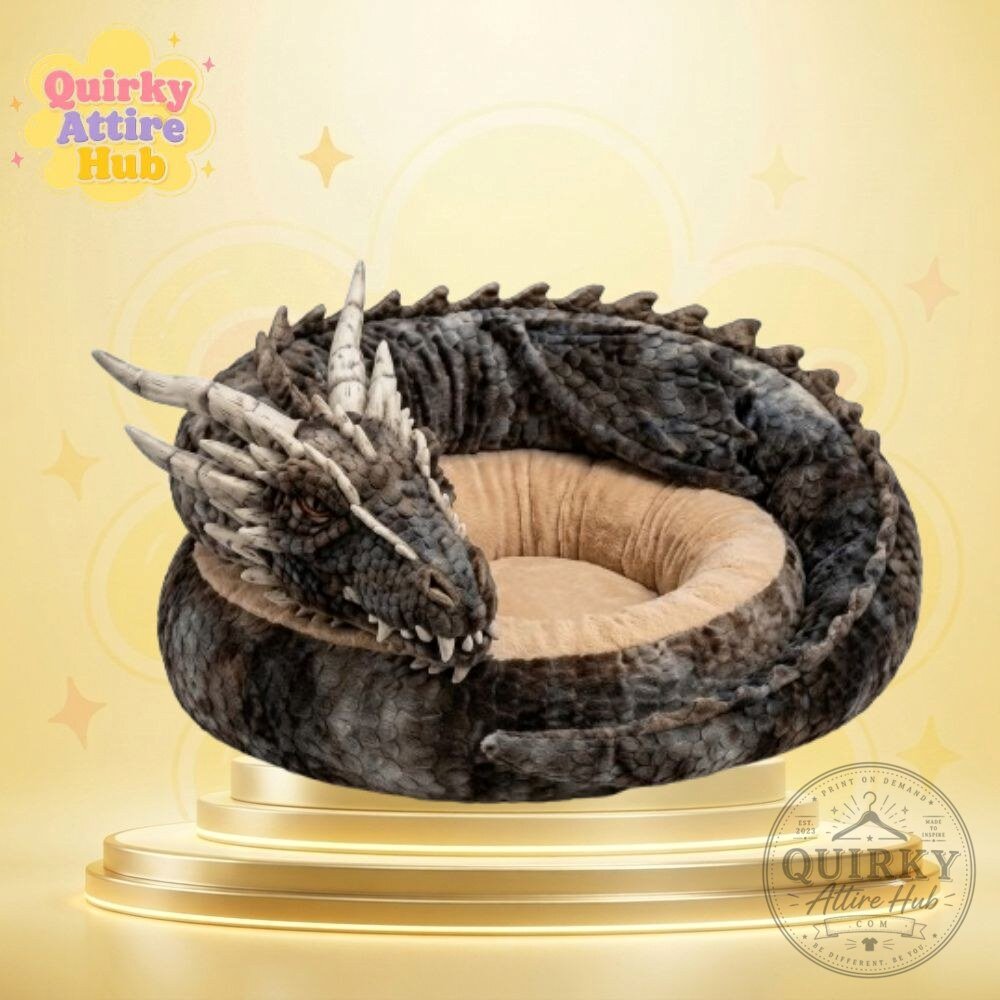 Paw of Thrones Dragon Dog Bed GOT Inspired Pet Bed