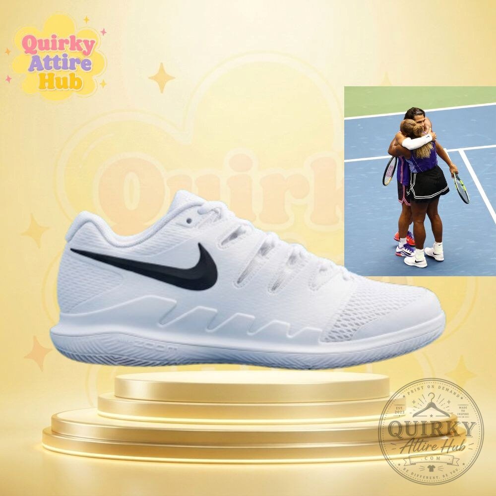 Nike Tennis Shoes White and Black Air Zoom Vapor Pro Tennis