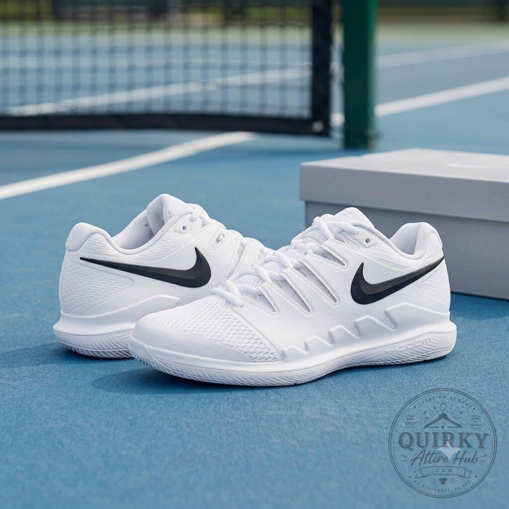 Nike Tennis Shoes White and Black Air Zoom Vapor Pro Tennis 9 Nike Tennis Shoes White and Black Air Zoom Vapor Pro Tennis