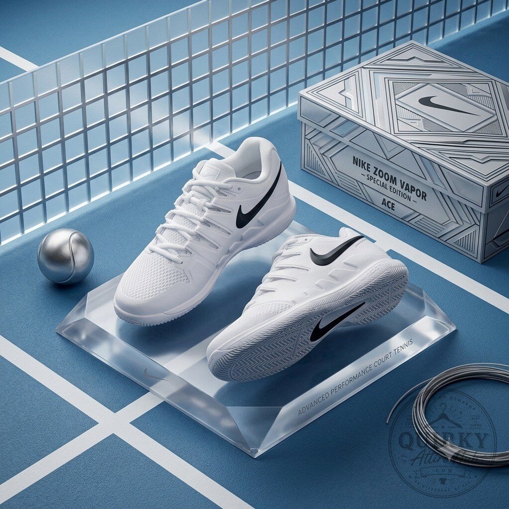 Nike Tennis Shoes White and Black Air Zoom Vapor Pro Tennis 10 Nike Tennis Shoes White and Black Air Zoom Vapor Pro Tennis