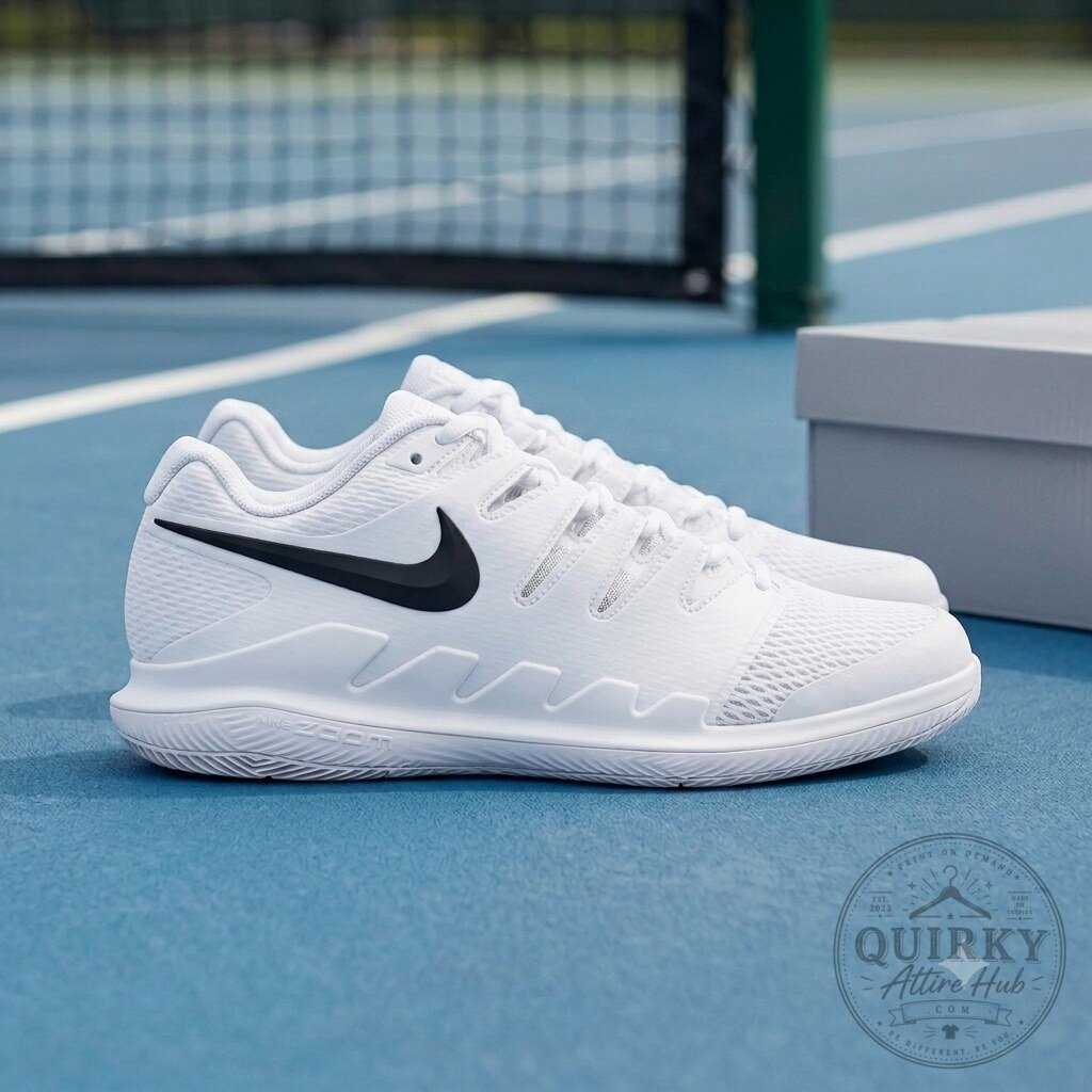 Nike Tennis Shoes White and Black Air Zoom Vapor Pro Tennis 11 Nike Tennis Shoes White and Black Air Zoom Vapor Pro Tennis