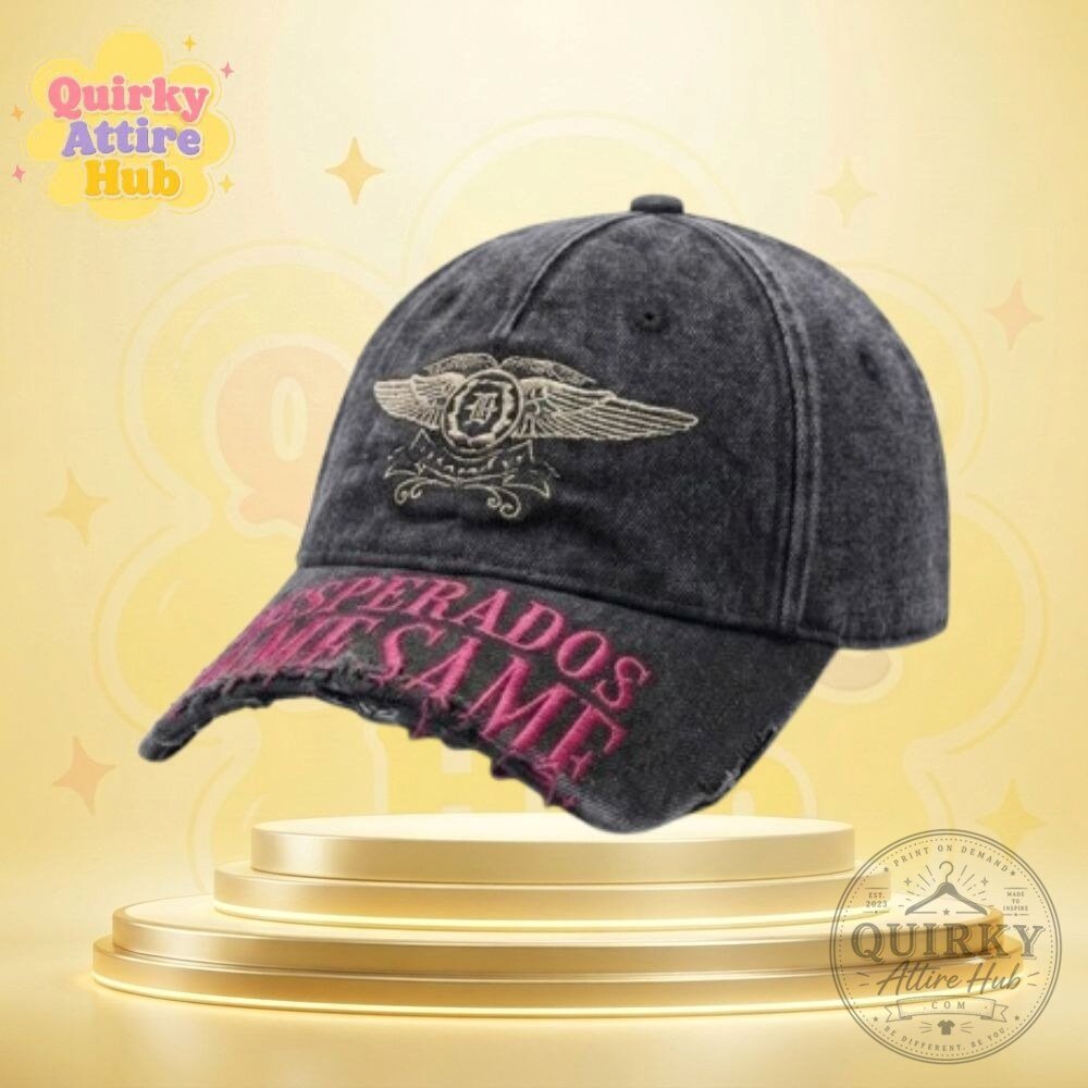 Martine Rose Cut Peak Cap Justin Bieber Inspired Hat