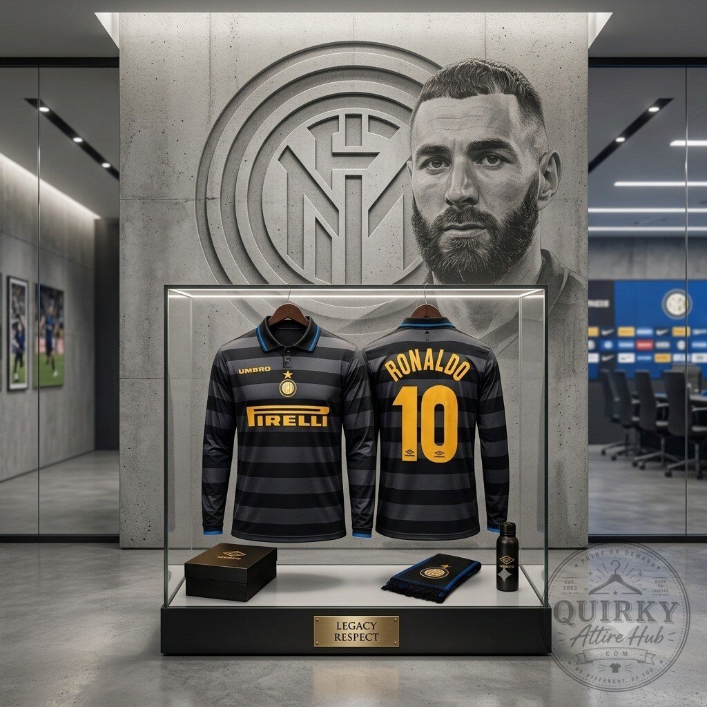 Long Sleeve Away Jersey Shirt Inter Milan Karim Benzema Classic Inter Milan Karim Benzema Classic Long Sleeve Away Jersey Shirt – image 3 of 3