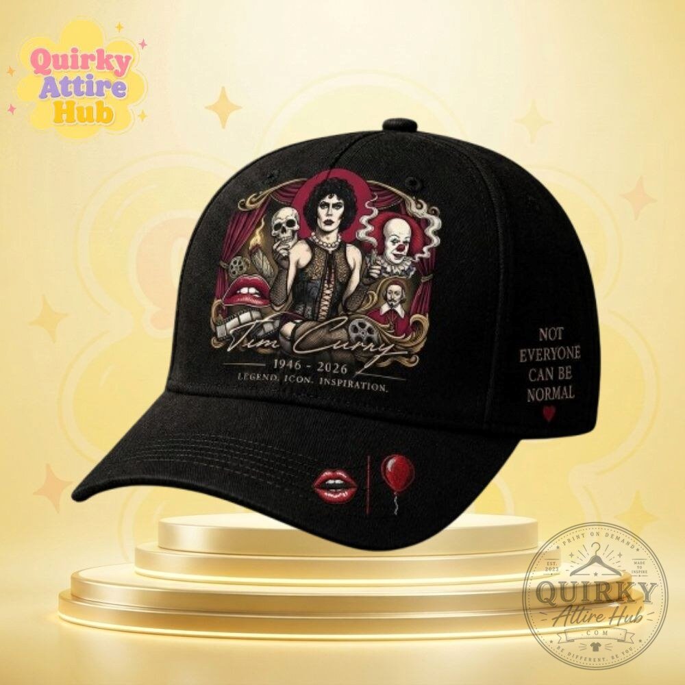 RIP Tim Curry Memorial Hat 2026 Tim Curry Top Hat