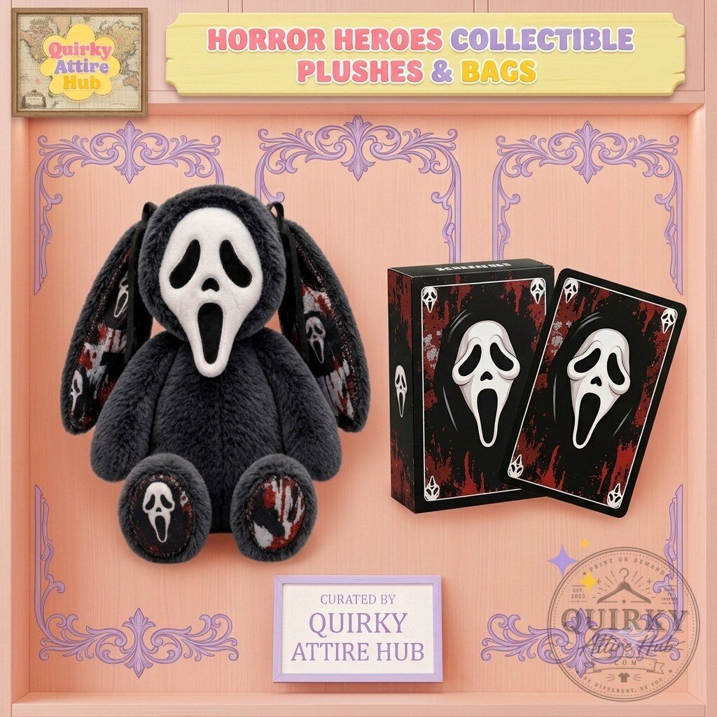 Jellycat Ghostface Scary Bunny Scream Halloween Plush Jellycat Ghostface Bunny Scream Halloween Plush Toy – image 2 of 4