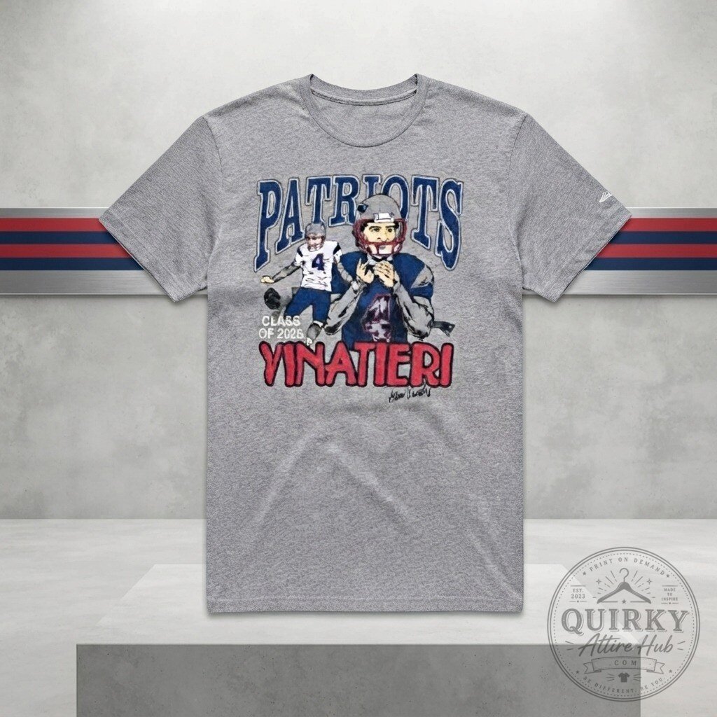Adam Vinatieri Patriots Class of 2026 T-Shirt 8 Adam Vinatieri Patriots Class of 2026 T-Shirt