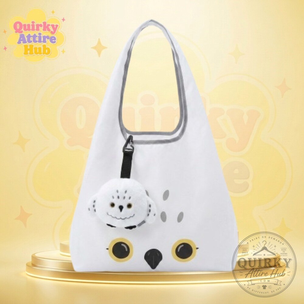 Magical Harry Potter Tote Bag White Owl