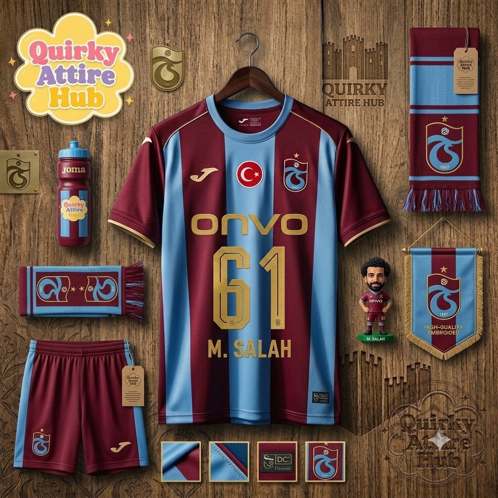 Mo Salah x Joma Trabzonspor 2026-27 Soccer Jersey 9 Mo Salah x Joma Trabzonspor 2026-27 Soccer Jersey