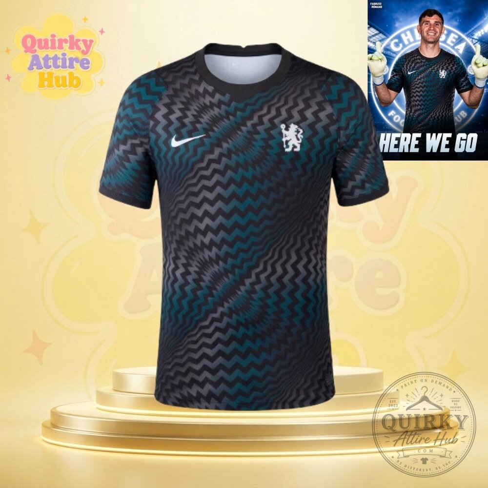 Emiliano Martinez Chelsea Nike Goalkeeper Stadium Shirt 2026-27 9 Emiliano Martinez Chelsea Nike Goalkeeper Stadium Shirt 2026-27