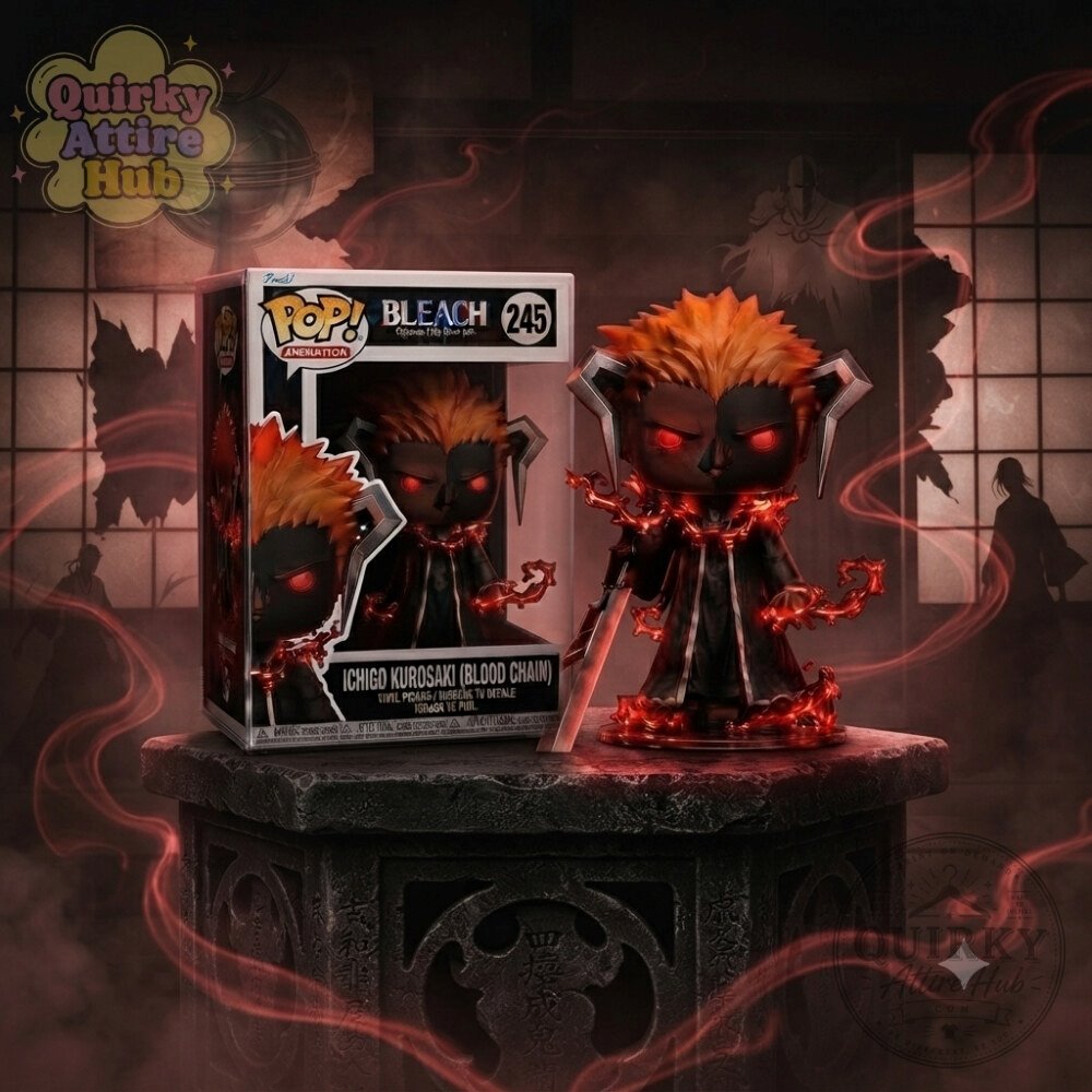 Funko Pop Bleach Ichigo Kurosaki Thousand-Year Blood War Figure 8 Funko Pop Bleach Ichigo Kurosaki Thousand-Year Blood War Figure