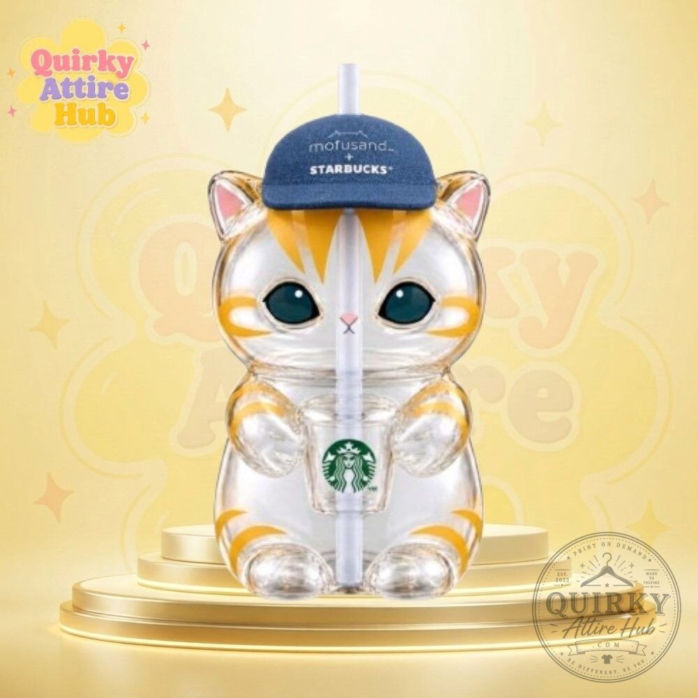 Mofusand x Starbucks 2026 Cat Glass Cup Limited Special Edition