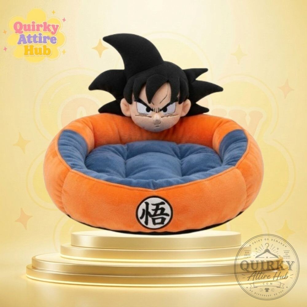 Dragon Ball Z Shenron Goku Base Gi Pet Bed