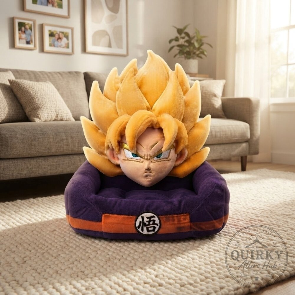 Dragon Ball Z Shenron Super Saiyan Goku Pet Bed Dragon Ball Z Shenron Super Saiyan Goku Pet Bed for Anime Fans – image 3 of 4
