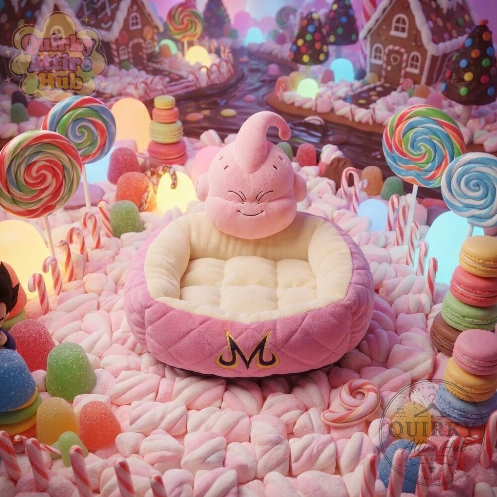Dragon Ball Z Shenron Candy World Majin Buu Pet Bed DBZ Shenron Candy World Majin Buu Pet Bed – image 2 of 4