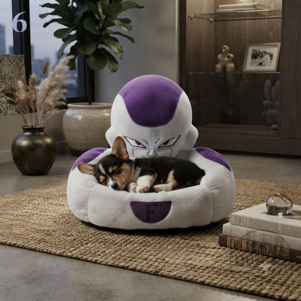 Dragon Ball Z Frieza Final Form Dog Bed Super Frieza Pet Bed Dragon Ball Z Frieza Final Form Pet Bed for Dogs – image 2 of 4