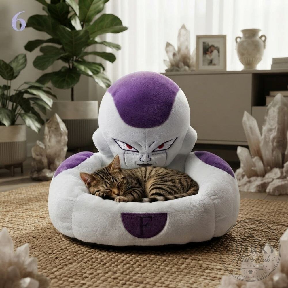 Dragon Ball Z Frieza Final Form Dog Bed Super Frieza Pet Bed Dragon Ball Z Frieza Final Form Pet Bed for Dogs – image 3 of 4