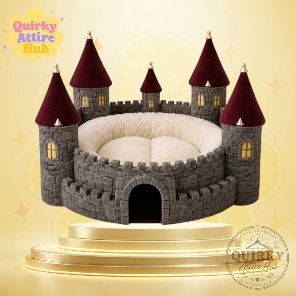 Spellpaw Hogwarts Castle Pet Bed for Cats & Dogs 7 Spellpaw Harry Potter Hogwarts Enchanted Castle Pet Cat & Dog Bed