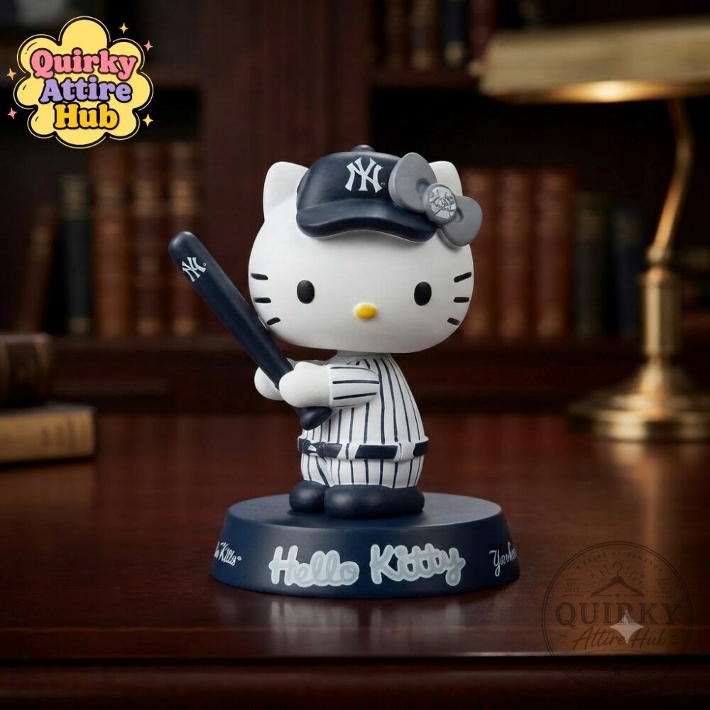 Yankees Hello Kitty Bobblehead 2026 New York Yankees x Hello Kitty Giveaway 2026 Yankees Hello Kitty Bobblehead - New York Yankees x Hello Kitty – image 2 of 6