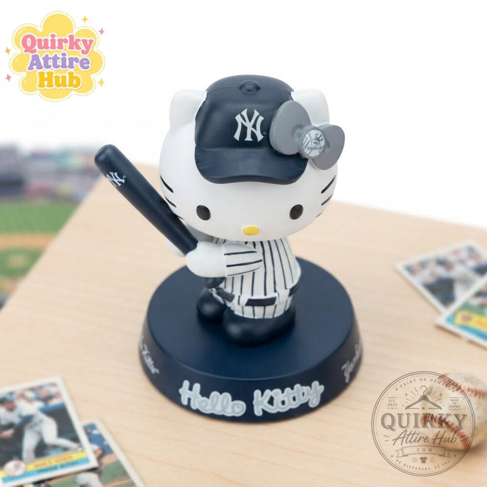 Yankees Hello Kitty Bobblehead 2026 New York Yankees x Hello Kitty Giveaway 2026 Yankees Hello Kitty Bobblehead - New York Yankees x Hello Kitty – image 3 of 6