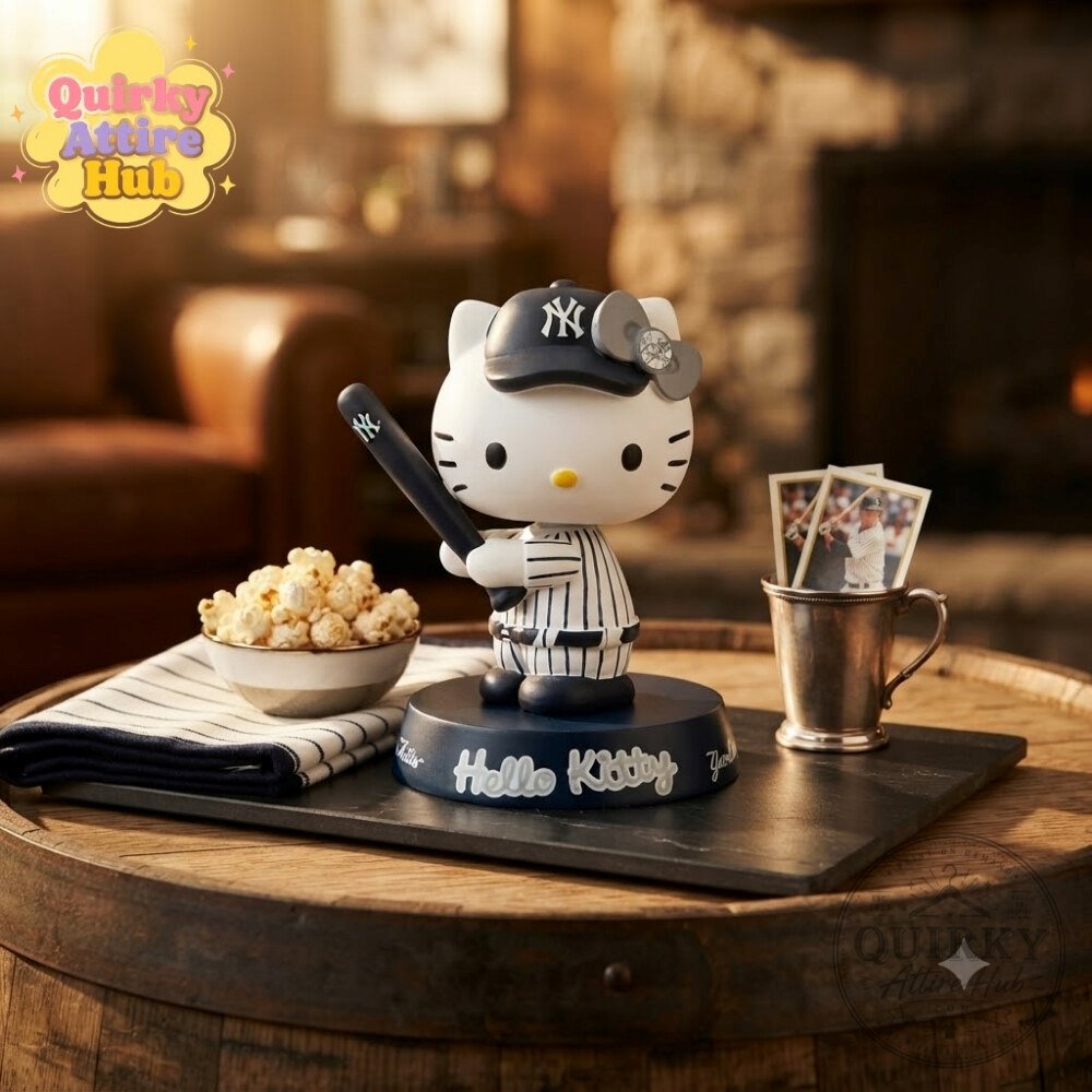 Yankees Hello Kitty Bobblehead 2026 New York Yankees x Hello Kitty Giveaway 2026 Yankees Hello Kitty Bobblehead - New York Yankees x Hello Kitty – image 6 of 6