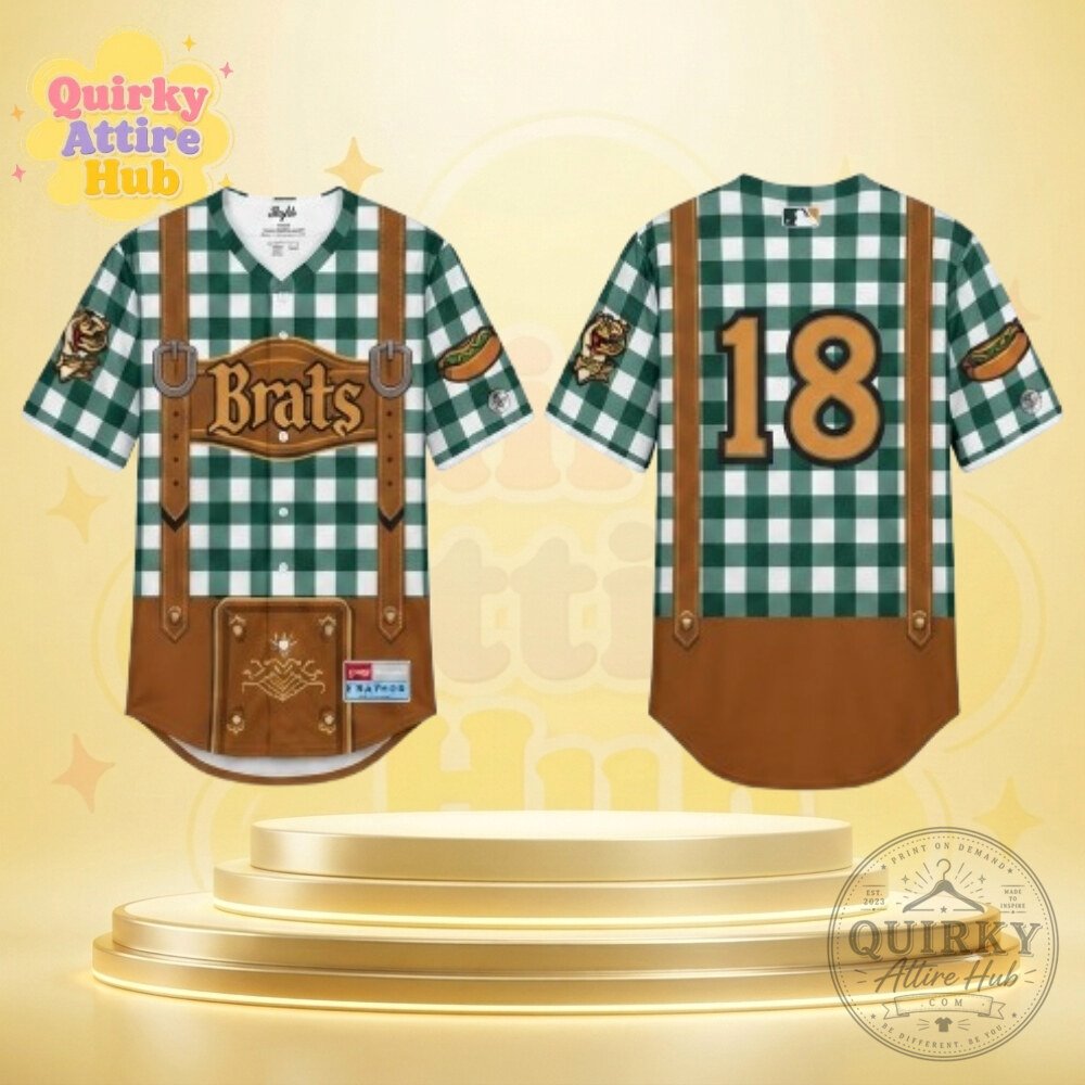 Wisconsin Brats Milwaukee Brewers Lederhosen Jersey