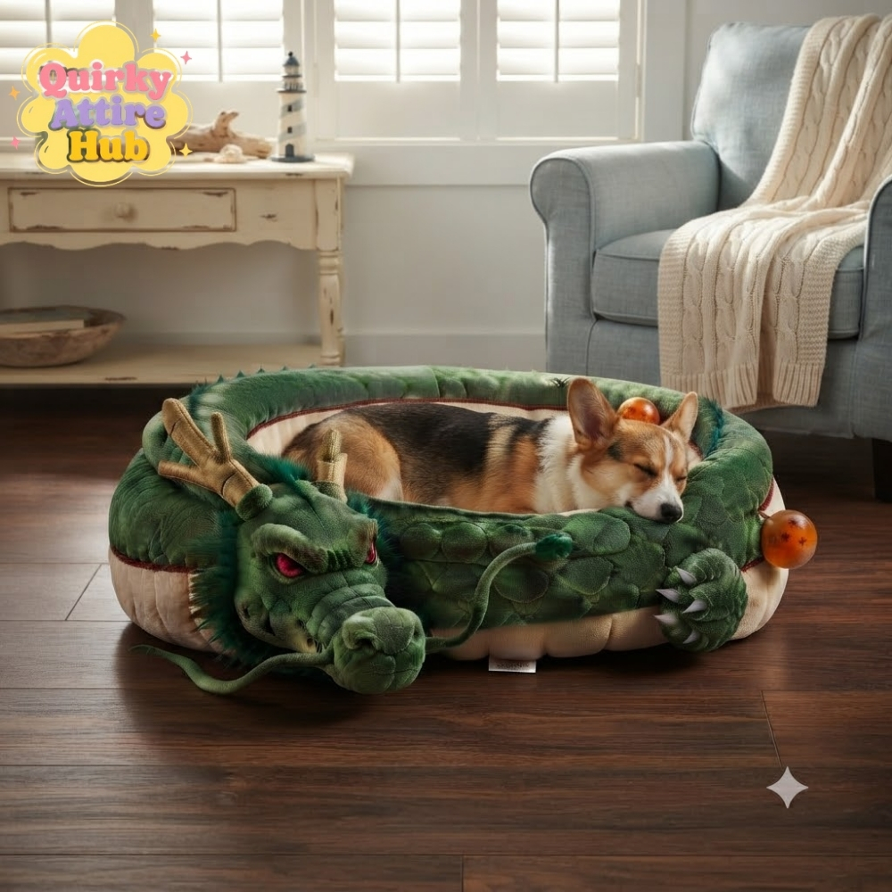 Dragon Ball Z Shenron Dog & Cat Bed Pet Bedding Set (1) Dragon Ball Z Shenron Pet Bedding Set for Dogs & Cats — image 3