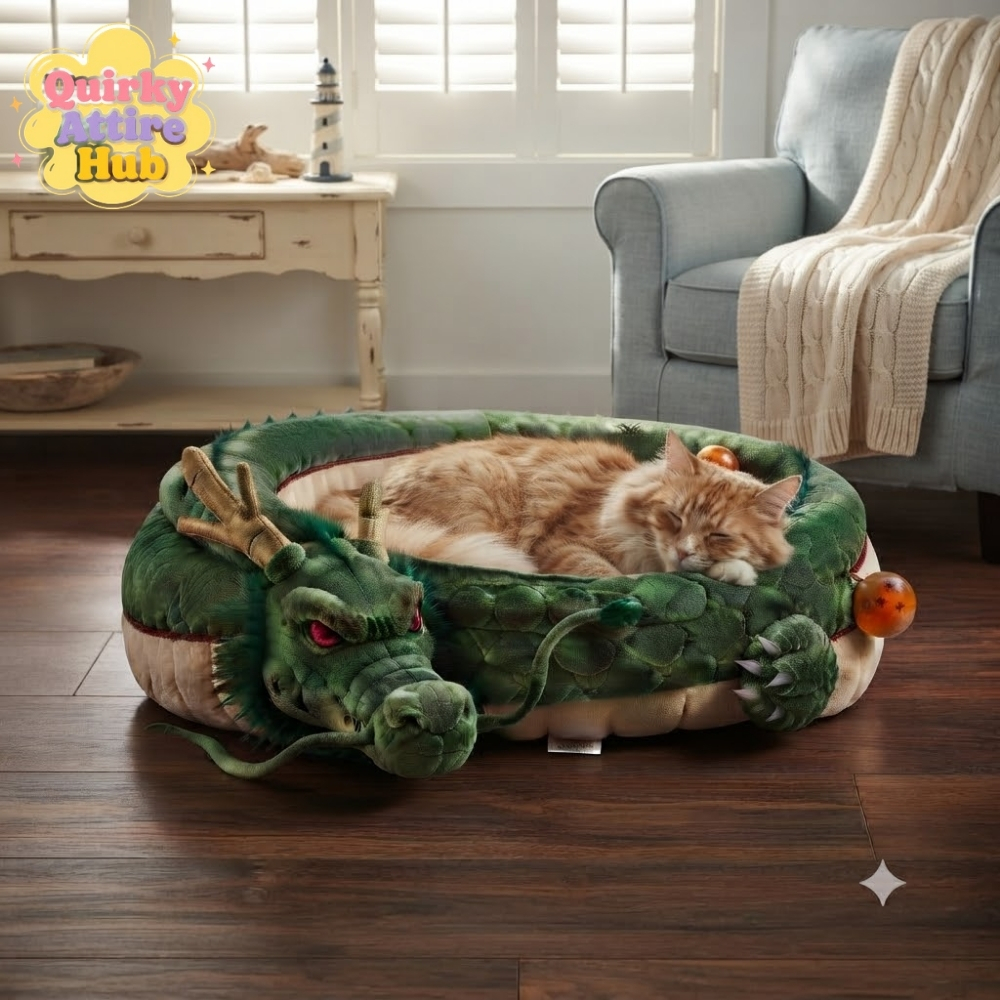 Dragon Ball Z Shenron Dog & Cat Bed Pet Bedding Set (2) Dragon Ball Z Shenron Pet Bedding Set for Dogs & Cats — image 4