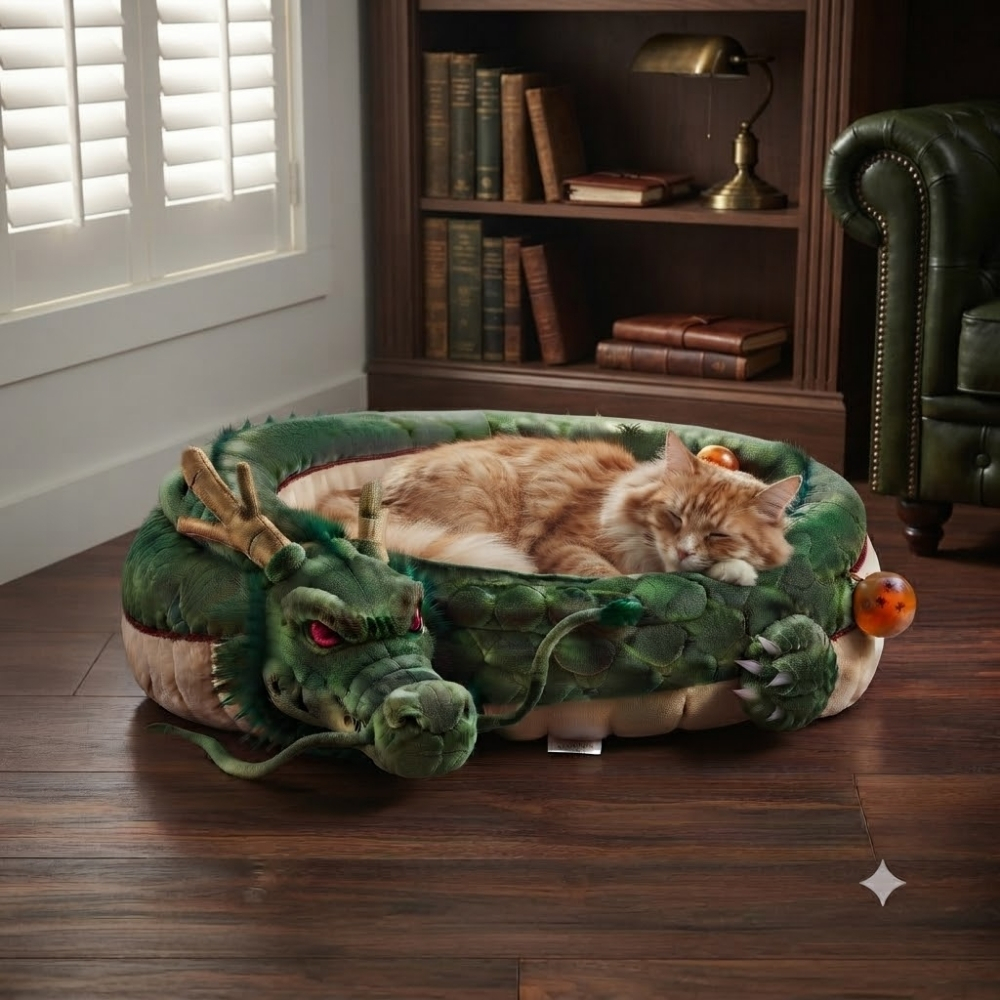 Dragon Ball Z Shenron Dog & Cat Bed Pet Bedding Set (3) Dragon Ball Z Shenron Pet Bedding Set for Dogs & Cats — image 5