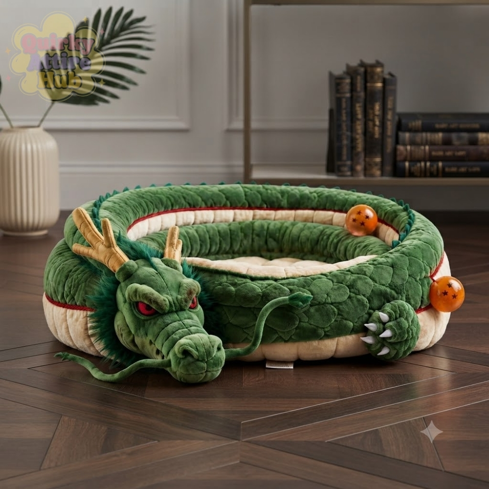 Dragon Ball Z Shenron Dog & Cat Bed Pet Bedding Set (4) Dragon Ball Z Shenron Pet Bedding Set for Dogs & Cats — image 6