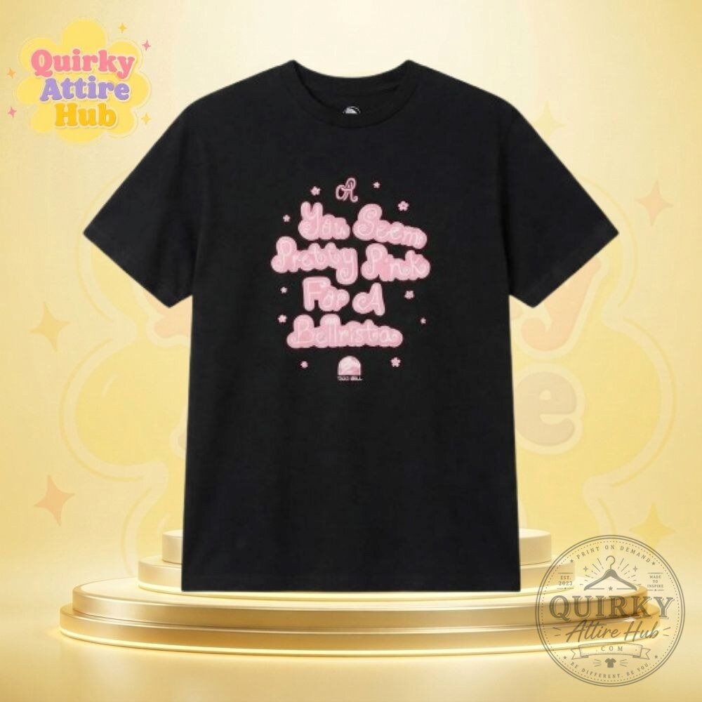 Olivia Rodrigo x Taco Bell Pink Baja Blast Uniform Shirt 2026 Limited