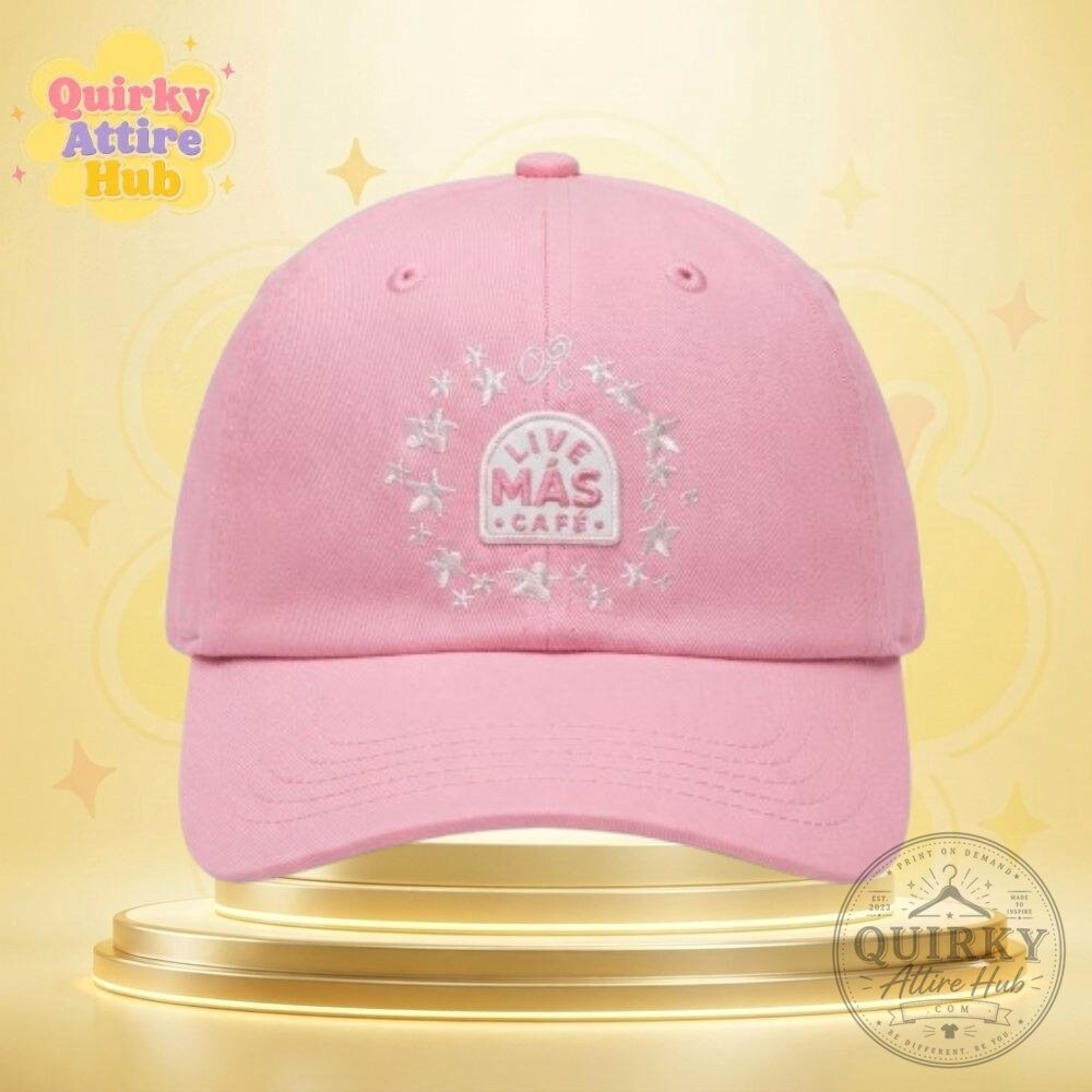 Olivia Rodrigo x Taco Bell Pink Live Mas Cafe Embroidered Hat 2026