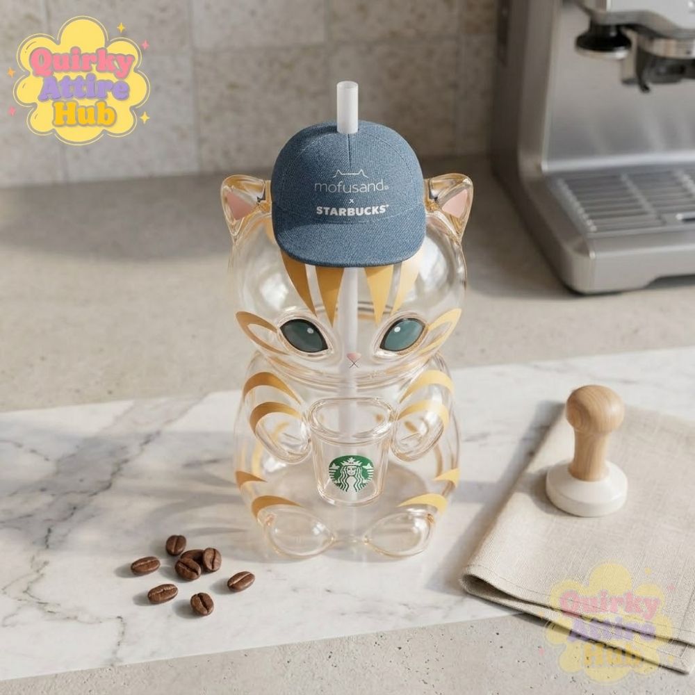 Mofusand x Starbucks 2026 Cat Glass Cup Limited Special Edition (3) Mofusand x Starbucks 2026 Cat Glass Cup – Limited Edition — image 3