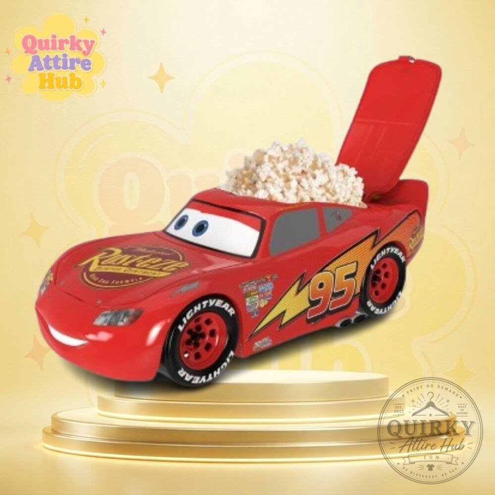 Cars 20th Anniversary Lightning McQueen Popcorn Bucket Disney Pixar 17 Cars 20th Anniversary Lightning McQueen Popcorn Bucket Disney Pixar Collectible