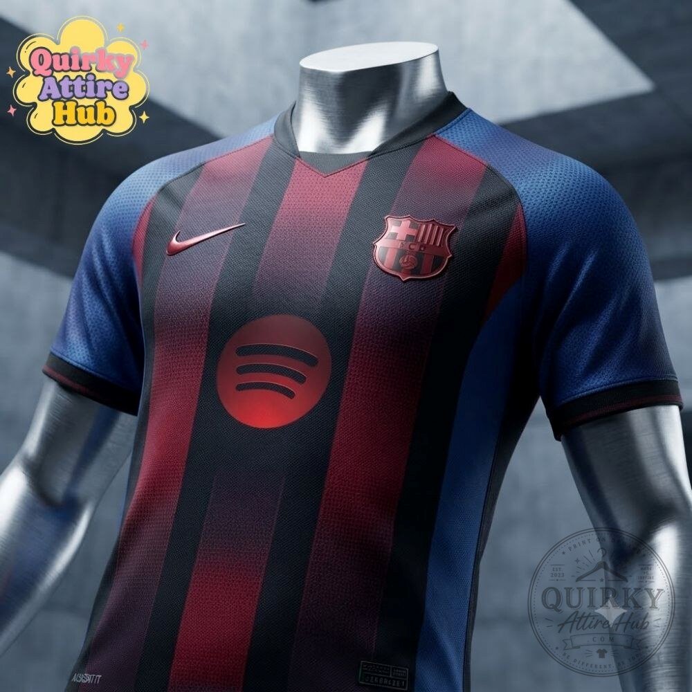 FC Barcelona x Spider-Man Brand New Day Soccer Jersey Personalized Shirt FC Barcelona x Spider-Man Brand New Day Personalized Soccer Jersey – image 2 of 7