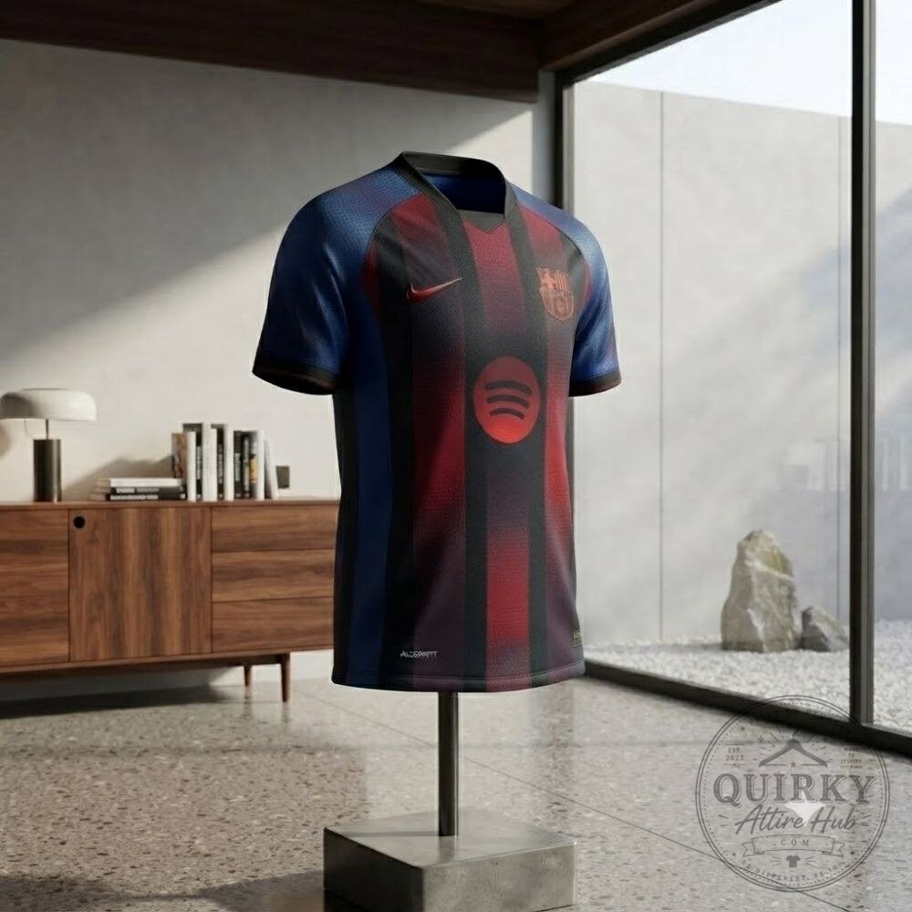 FC Barcelona x Spider-Man Brand New Day Soccer Jersey Personalized Shirt FC Barcelona x Spider-Man Brand New Day Personalized Soccer Jersey – image 4 of 7
