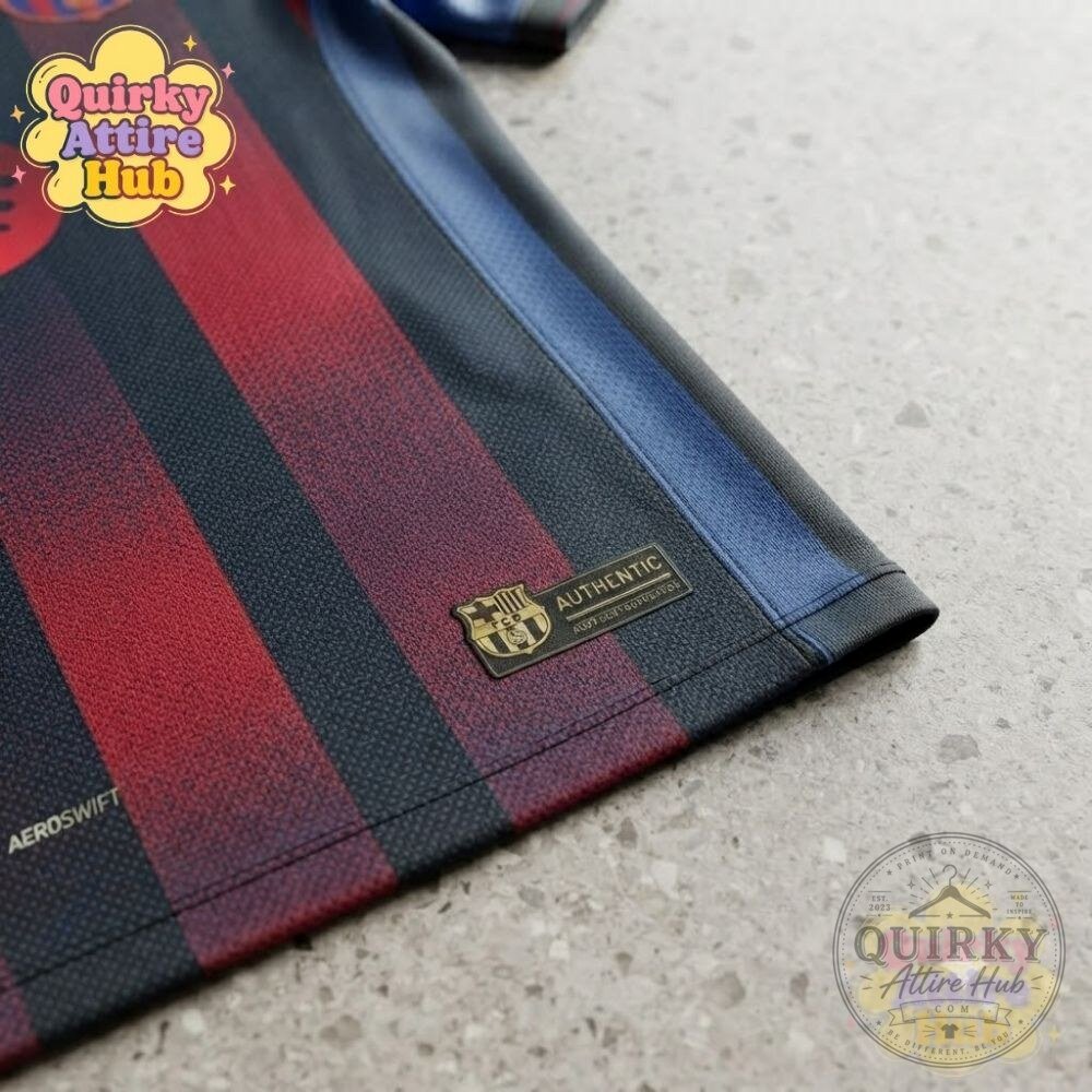 FC Barcelona x Spider-Man Brand New Day Soccer Jersey Personalized Shirt FC Barcelona x Spider-Man Brand New Day Personalized Soccer Jersey – image 6 of 7