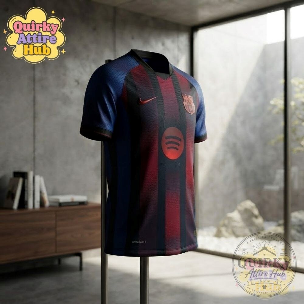 FC Barcelona x Spider-Man Brand New Day Soccer Jersey Personalized Shirt FC Barcelona x Spider-Man Brand New Day Personalized Soccer Jersey – image 7 of 7