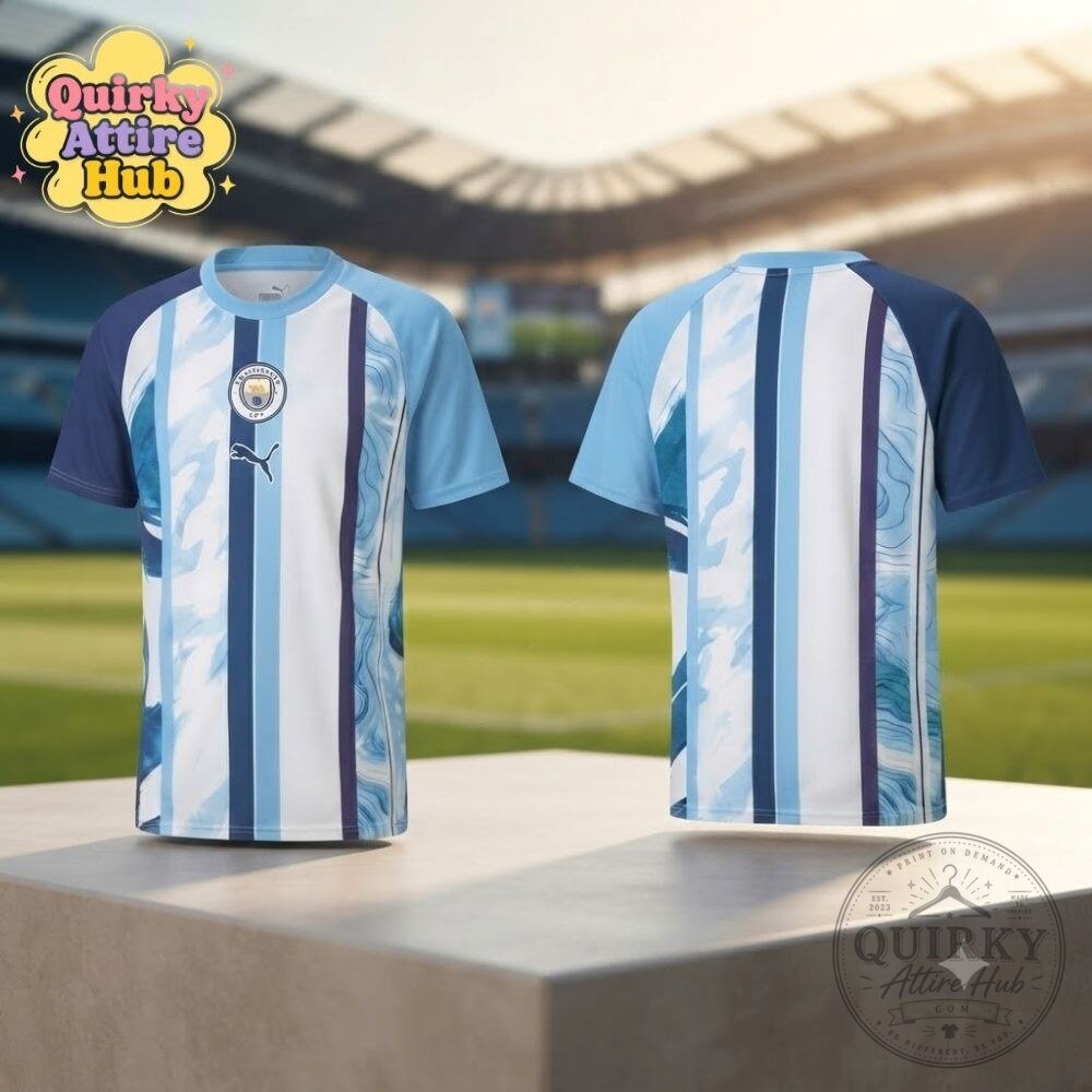 Manchester City 202627 Third Kit Pre-Match Jersey Puma Warmup Shirt 17 Manchester City 202627 Third Kit Pre-Match Jersey Puma Warmup Shirt
