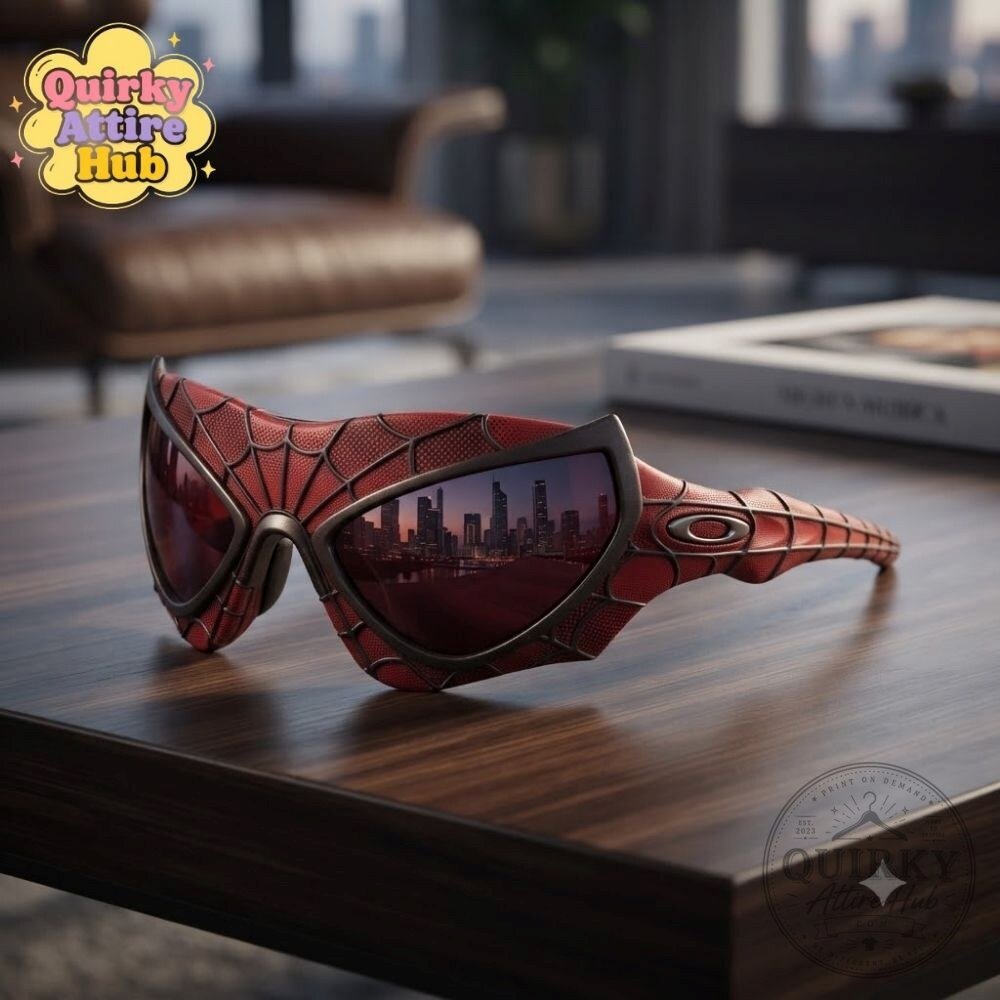 Marvel Spider-Man x Oakley Concept Sunglasses Superhero Eyewear Marvel Spider-Man x Oakley Concept Superhero Eyewear – image 3 of 8