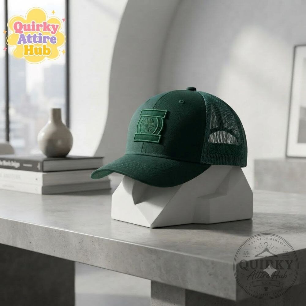 Lanterns Season One Green Hat Green Lantern Trucker Cap 13 Lanterns Season One Green Hat Green Lantern Trucker Cap