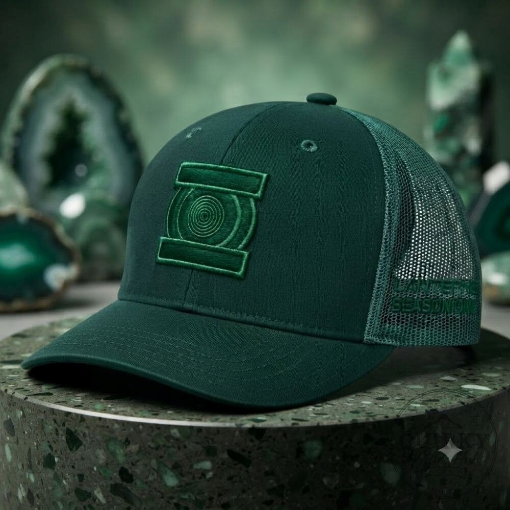 Lanterns Season One Green Hat Green Lantern Trucker Cap 14 Lanterns Season One Green Hat Green Lantern Trucker Cap