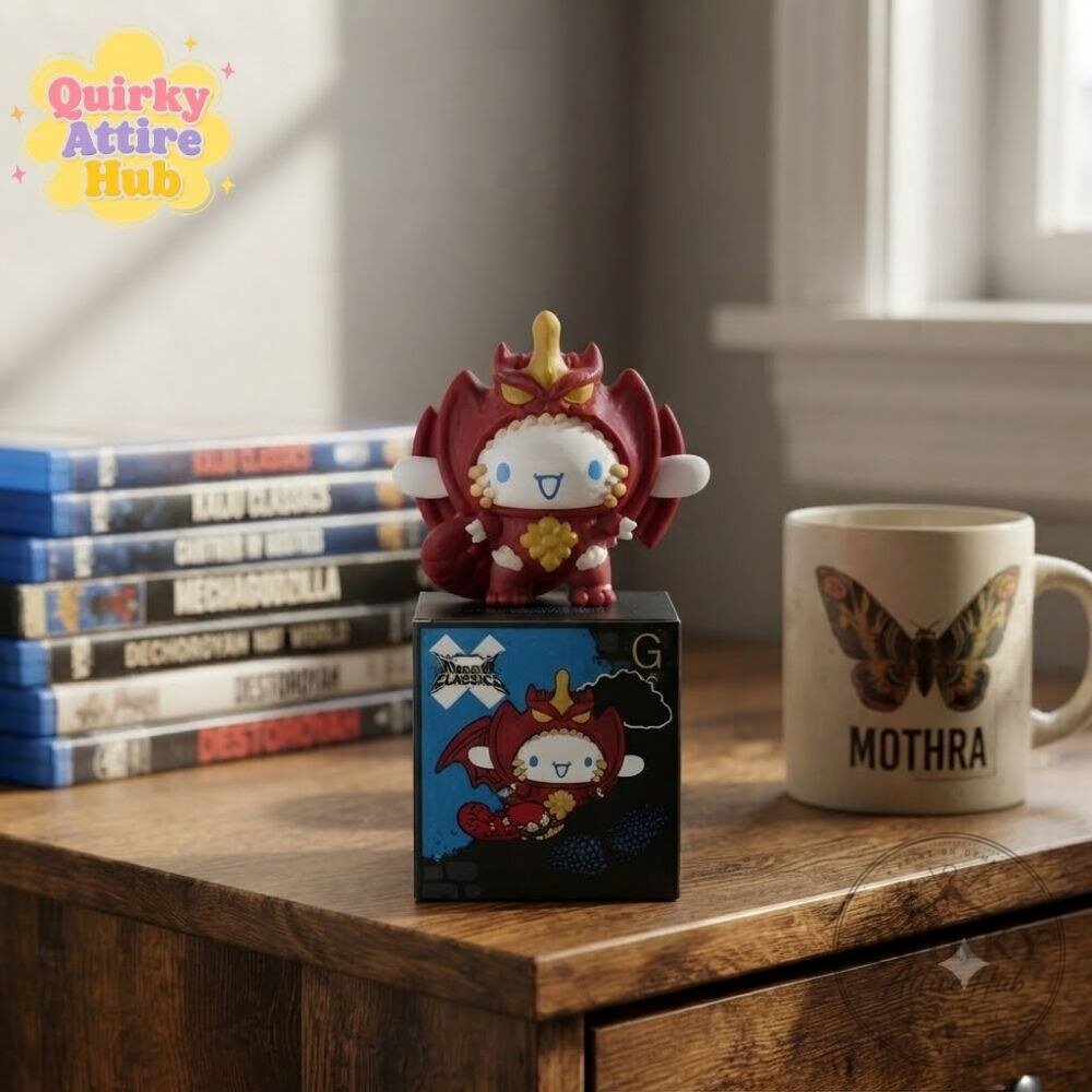 Cinnamoroll x Destoroyah Figure Hello Kitty x Godzilla McDonalds Happy Meal Toy Cinnamoroll x Destoroyah x Hello Kitty x Godzilla Happy Meal Toy – image 3 of 8