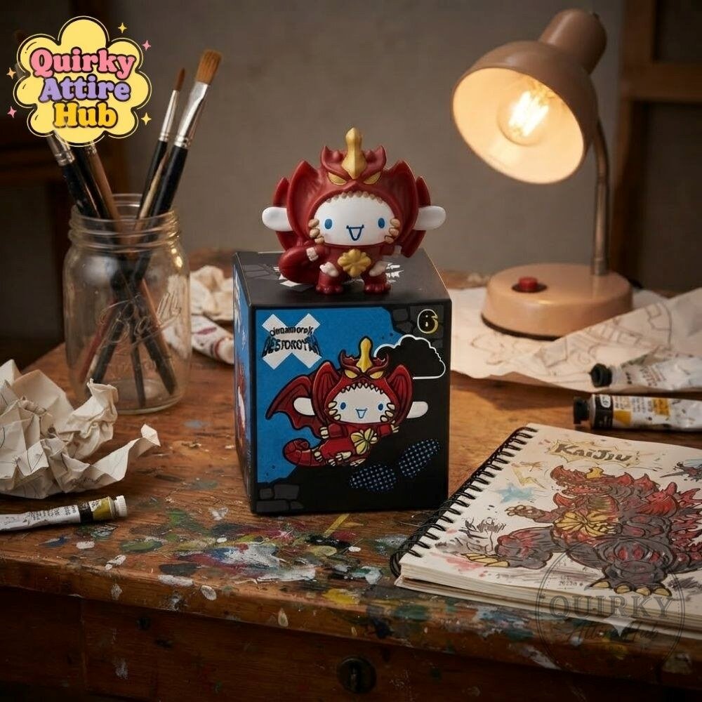 Cinnamoroll x Destoroyah Figure Hello Kitty x Godzilla McDonalds Happy Meal Toy Cinnamoroll x Destoroyah x Hello Kitty x Godzilla Happy Meal Toy – image 4 of 8