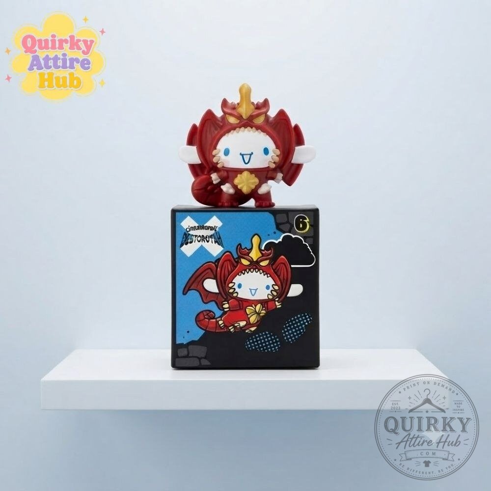 Cinnamoroll x Destoroyah Figure Hello Kitty x Godzilla McDonalds Happy Meal Toy Cinnamoroll x Destoroyah x Hello Kitty x Godzilla Happy Meal Toy – image 5 of 8